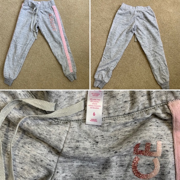 Justice Joggers size 6 - Picture 1 of 5